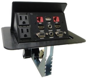 Picture of Custom Tilt-N-Plug Interconnect Box with US Power Module