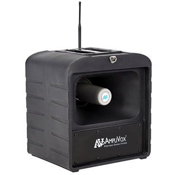 Picture of Wireless Mega Hailer PA w/ Headset and Lapel Microphone