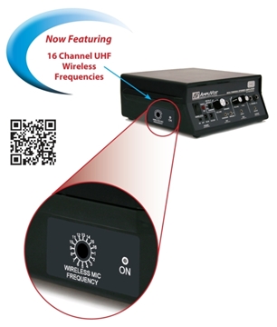 Picture of 50 Watt 16 Channel UHF Multimedia Stereo Amplifier