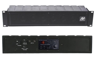 Picture of Duo Tandem PA System: Wireless 2-Piece Amplifier Module and Line Array Speaker