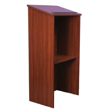 Picture of Full Height Wood Lectern without Sound System