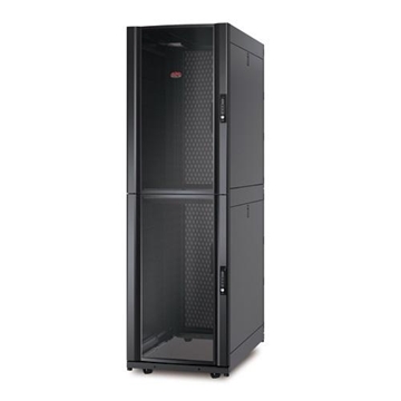 Picture of 20U 600mm W x 1070mm D NetShelter SX Colocation Enclosure with Sides, Black
