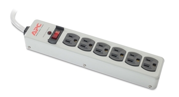 Picture of 6-outlet 120V Essential SurgeArrest Unit with 4ft Cord, Metal Housing