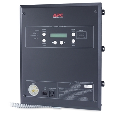 Picture of APC Universal Transfer Switch 6-Circuit 120V