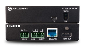 Picture of 4K HDR HDMI Over HDBaseT RX with Control and PoE