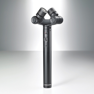 Picture of X/Y stereo condenser microphone (freq. response: 2020,000 Hz) (perm. Polarized)
