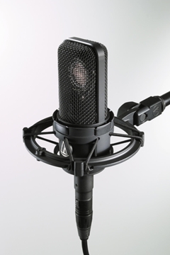 Picture of Side-address cardioid condenser microphone (freq. response: 20-20,000 Hz) (externally polarized)