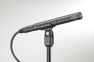 Picture of End-address hypercardioid condenser microphone (freq. response: 20-20,000 Hz) (externally polarized)