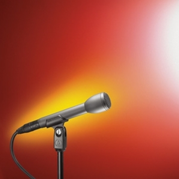 Picture of Omnidirectional dynamic handheld interview microphone, 5.93" long (freq. response: 80-16,000 Hz)