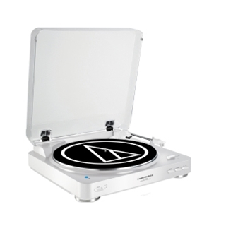 Picture of Fully Automatic Wireless Belt Drive Stereo Turntable, White