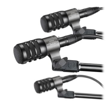 Picture of Hypercardioid Dynamic Instrument microphone, 3 pack of mics (freq. response: 30-12,000 Hz)