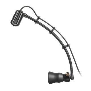Picture of 9" Cardioid Condenser Gooseneck Instrument Microphone with Piano Mounting System