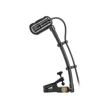 Picture of 5" Cardioid Condenser Gooseneck Instrument Microphone with Universal Clip-on Mounting System