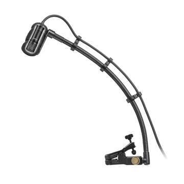 Picture of 9" Cardioid Condenser Gooseneck Instrument Microphone with Universal Clip-on Mounting System