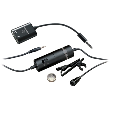 Picture of Omnidirectional Condenser Lavalier Microphone for Smartphones