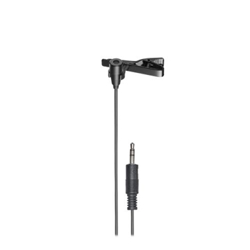 Picture of Omnidirectional Condenser Lavalier Microphone, 50 to 18000 Hz