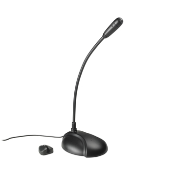 Picture of Omnidirectional Condenser Computer Desk Microphone, 50 to 13000Hz Frequency Range