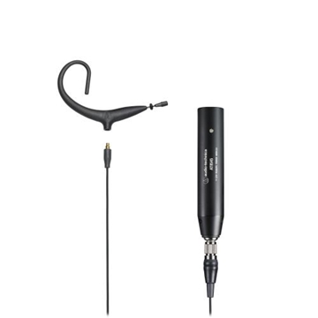 Picture of Omnidirectional Condenser Headworn Microphone, 20 to 20000 Hz, Black