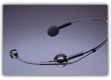 Picture of Hypercardioid dynamic headworn microphone (freq. response: 200-18,000 Hz)