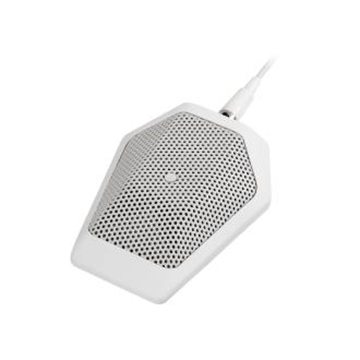 Picture of Cardioid condenser boundary microphone with integral power module, phantom power only, white