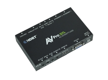 Picture of Table Top VGA/HDMI Auto-sensing HDBaseT Transmitter and Receiver