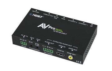Picture of 100m HDBaseT Tx/Rx with RS-232, IR, Ethernet, Audio Extraction and EDID Management