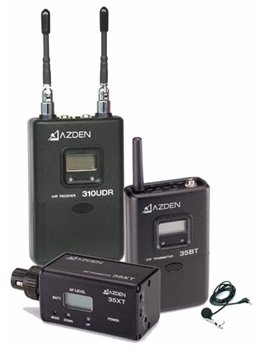Picture of UHF On-Camera Body-Pack/Plug-In Combo System