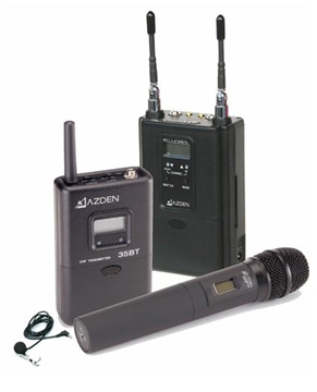 Picture of UHF Handheld/Body-pack Combo Sysytem