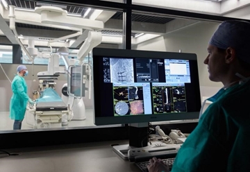 Picture of Nexxis WorkSpot Control Room Solution for Interventional Surgery