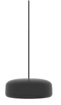 Picture of Desono P6-SM Black - Low-profile, 2-way Passive Pendant Loudspeaker, Black