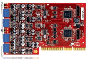 Picture of Tesira SAC-4 CK - Tesira 4 channel mic/line input card with ambient noise compensation per channel (Card Kit)