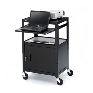 Picture of AV Notebook Cabinet Cart with No Electrical, 4-inch Casters