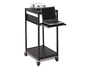 Picture of 42" Height Top Shelf, Multimedia Cart, Compact, 4" Caster
