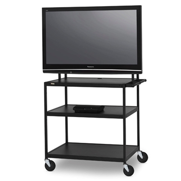 Picture of Flat Panel Cart for 37 to 52-inch Monitors with 6-Outlet Electrical