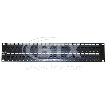 Picture of 16-port 1RU Cat 6 Patch Panel