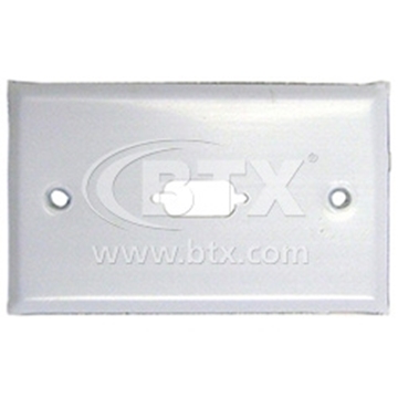 Picture of 1 Gang Stainless Steel Wall Plate, Loaded with HD15