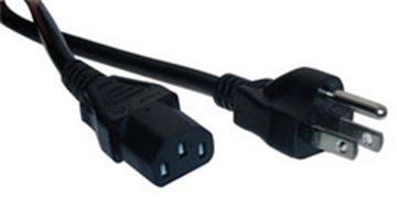 Picture of 18" Computer AC Power Cable