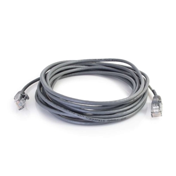 Picture of 0.5ft Cat5e Snagless Unshielded (UTP) Slim Network Patch Cable, Gray