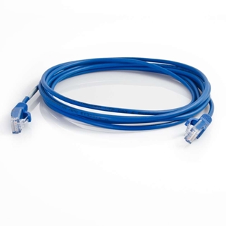 Picture of 0.5ft Cat6 Snagless Unshielded (UTP) Slim Network Patch Cable, Blue