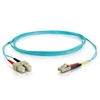 Picture of 0.5m LC-SC Duplex Multimode PVC Fiber Optic Cable