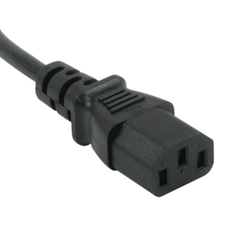 Picture of 3ft 18AWG Universal Power Cord (NEMA 5-15P to IEC320C13)