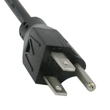 Picture of 6ft 18 AWG Universal Power Cord (NEMA 5-15P to IEC320C13)
