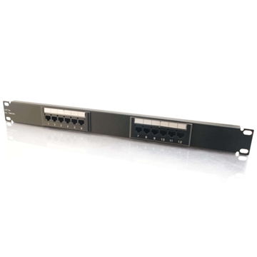 Picture of 12-port Cat5E 110-type Patch Panel