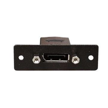 Picture of Wiremold Audio/Video Interface Plate with DisplayPort Female to One DisplayPort Female Pigtail