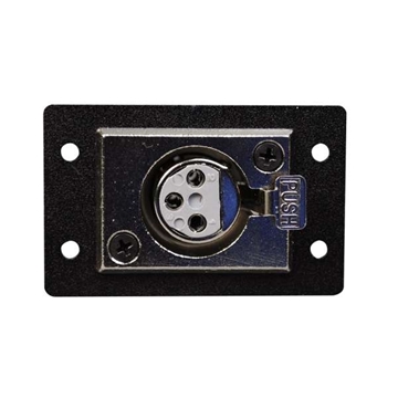 Picture of Wiremold Audio/Video Interface Plate with XLR 3-Pin Female to Solder Cups