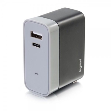 Picture of 2-port USB-C + USB-A Wall Charger, 5.4A Output