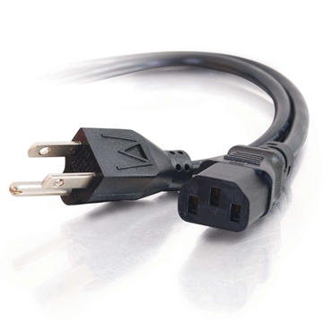 Picture of 6ft 16 AWG Universal Power Cord (NEMA 5-15P to IEC320C13)