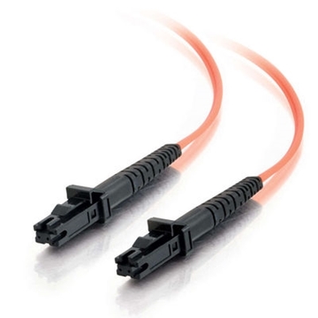 Picture of 1m MTRJ/MTRJ Duplex 62.5/125 Multimode Fiber Patch Cable - Orange