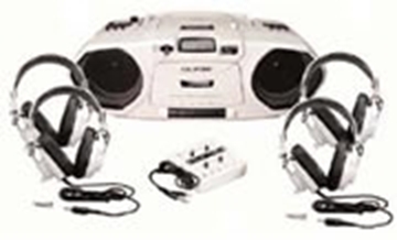 Picture of 4-Person Music MakerPlus Listening Center with Single Cassette Player