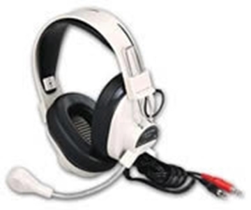 Picture of Delexe Mono Headset with 32Hz to 18KHz Frequency Response